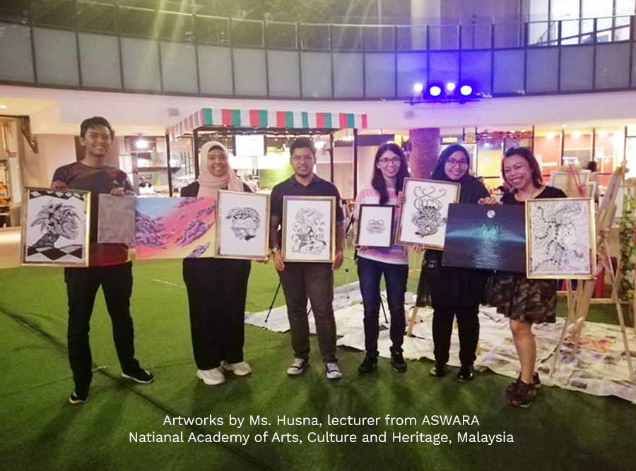 CAAD 2019 — artists with their work