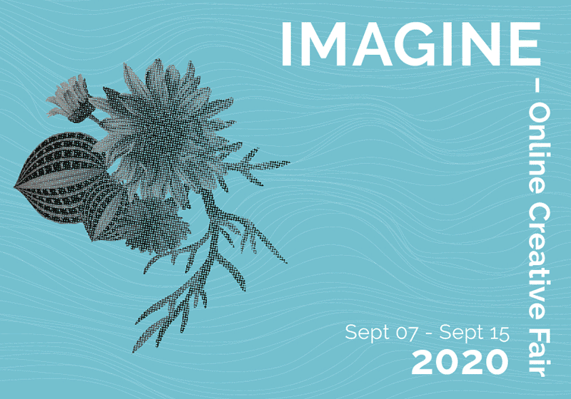IMAGINE Online Creative Fair 2020 animated banner